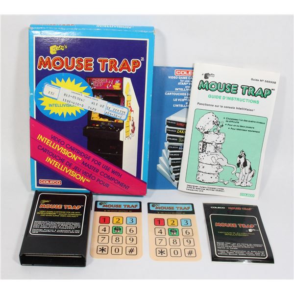 #196 Intellivision Game Mouse Trap