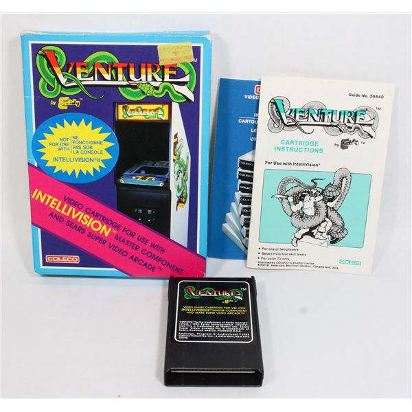 #204 Intellivision Game Venture CIB