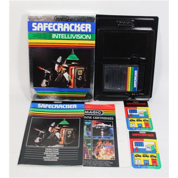 #207 Intellivision  Imagic Safecracker CIB Game