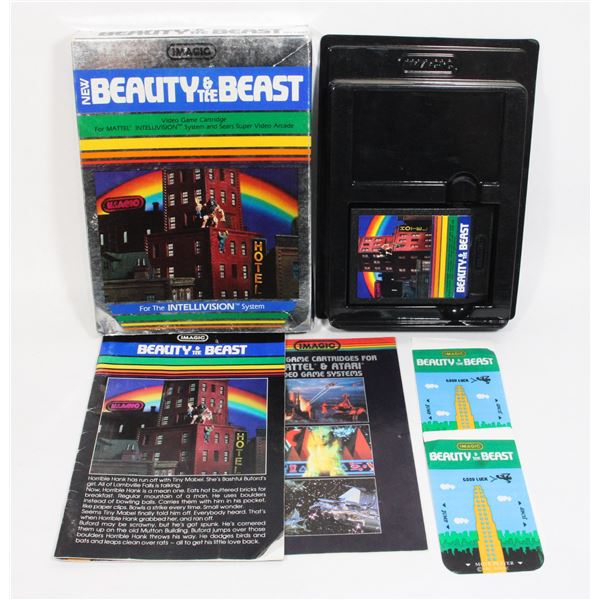 #219 Intellivision Imagic Beauty & The Beast CIB