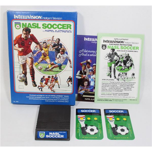 #222 Intellivision Game NASL Soccer CIB