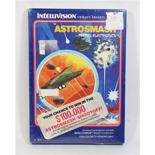#234 Sealed Intellivision Game Astrosmash