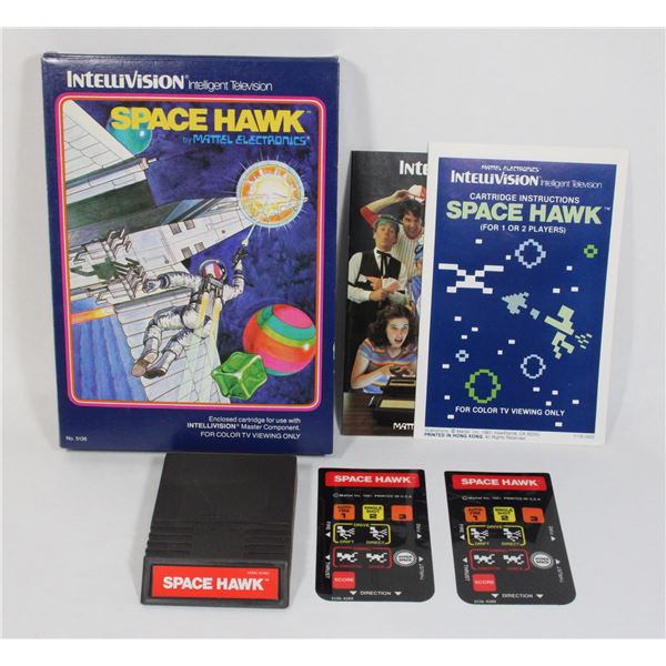 #235 Intellivision Game Space Hawk CIB