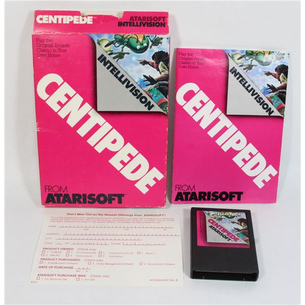 #237 Intellivision Atarisoft Centipede CIB