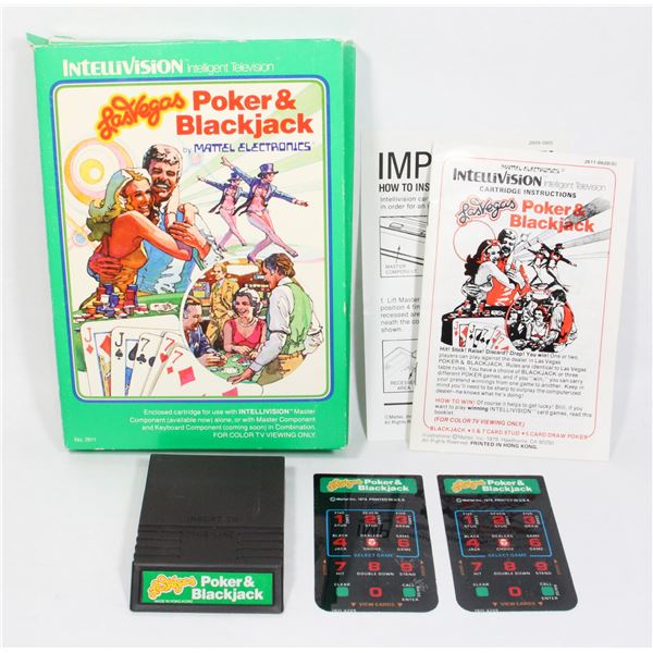 #265 Intellivision Las Vegas Poker & Blackjack
