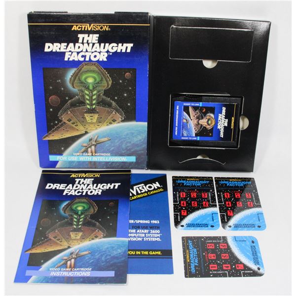 #269 Intellivision The Dreadnaught Factor CIB