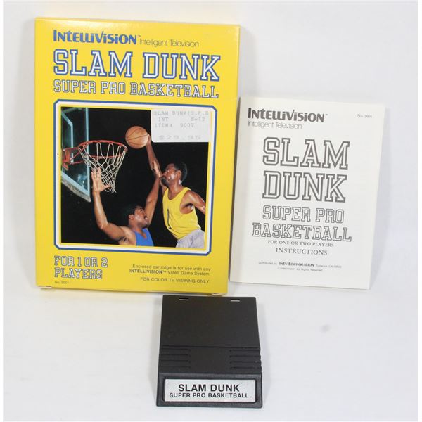 #274 Intellivision Slam Dunk Super Pro Basketball