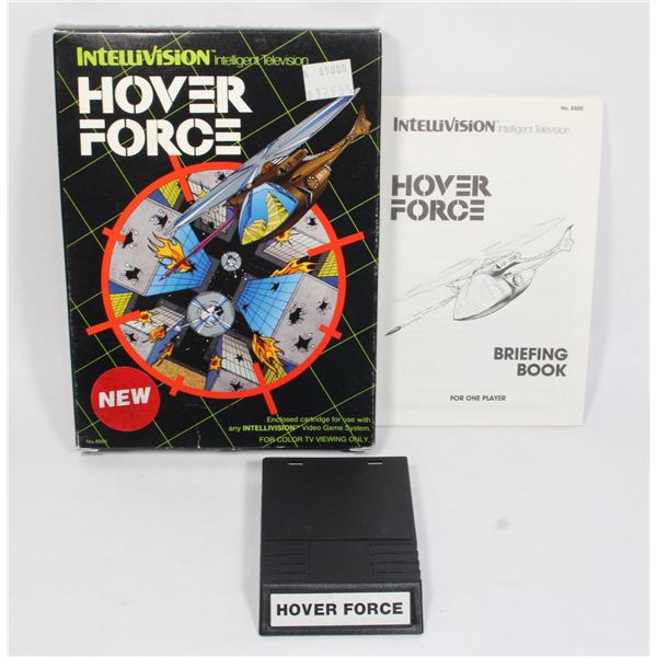 #275 Intellivision Game Hover Force CIB