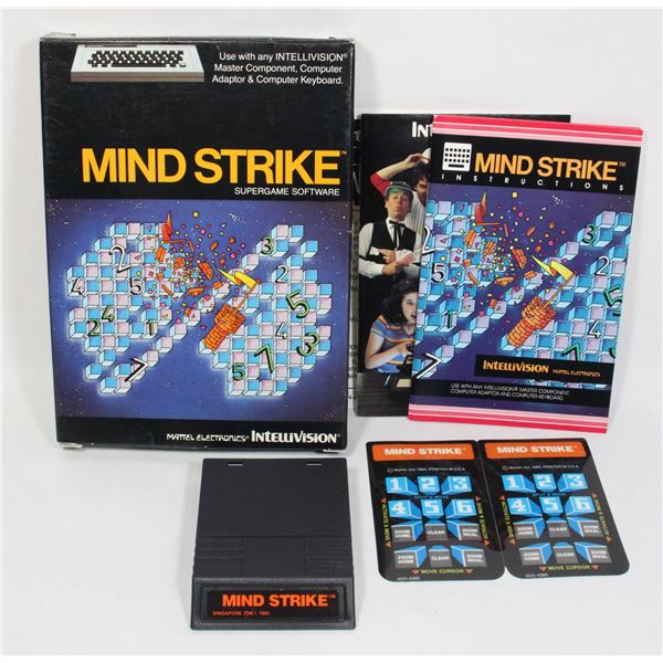 #279 Intellivision Game Mind Strike CIB