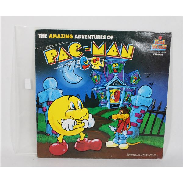 #296  Adventures of Pac-Man Vinyl Record Worn