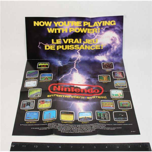 #308 1989 Nintendo Entertainment System Poster