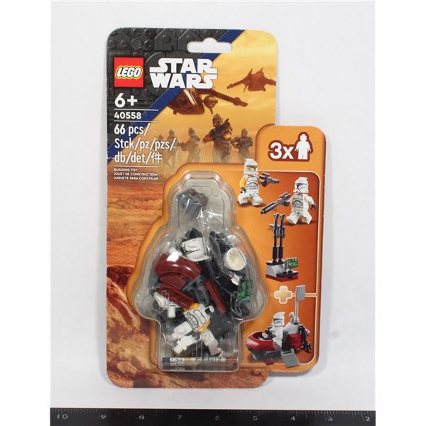 #313 Sealed Lego Star Wars 40558 Clone Trooper