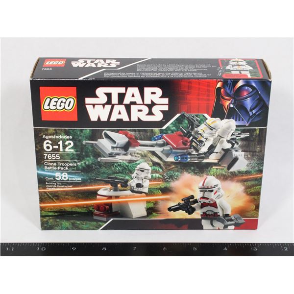 #314 Sealed Lego Star Wars 7655 Clone Troopers