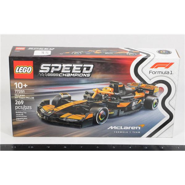 #317 Sealed Lego 77251 Mclaren F1 Team MCL38 F1