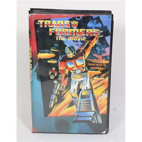 #326 Transformers The Movie VHS Tape 1986