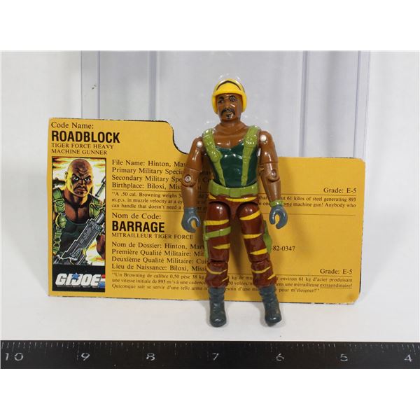#345 1988 G.I. Joe ARAH Tiger Force Roadblock
