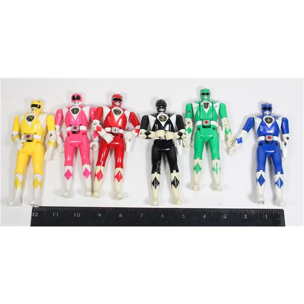 #359 1994 Bandai Auto-Morphin Power Rangers Set
