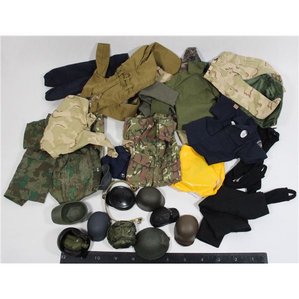 #362 12 Inch Action Figure Uniforms Helmets