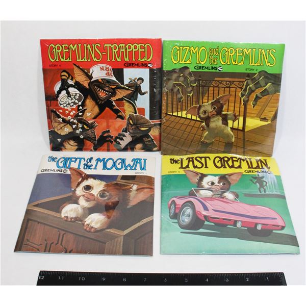 #364 Sealed 4 Gremlin Adventures Record Books