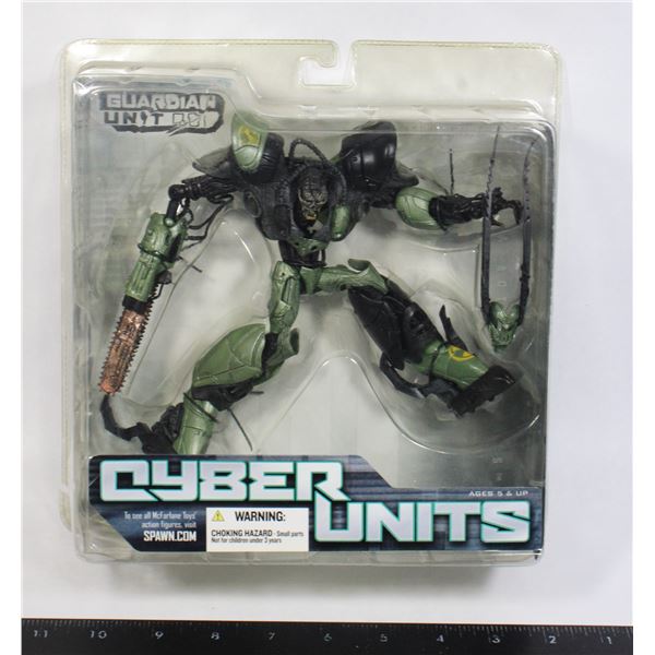 #366 2005 Mcfarlane Toys Cyber Units Guardian