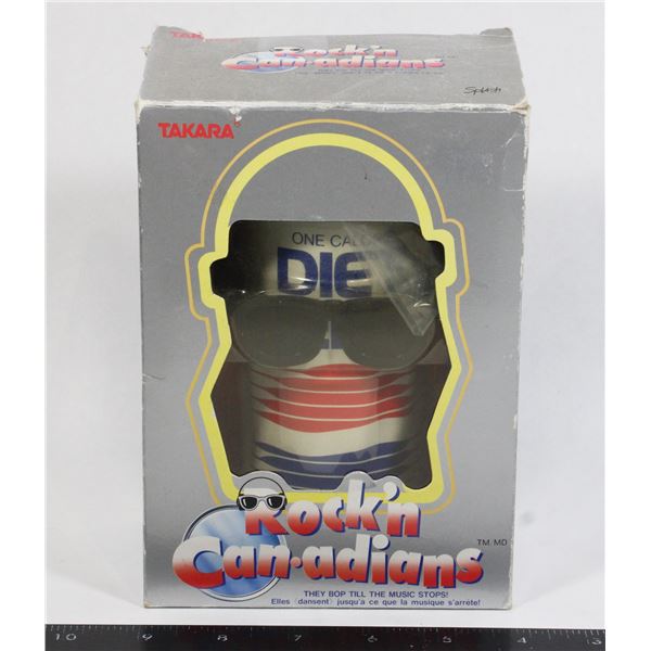 #368 1990 Takara Rock 'n Canadians Diet Pepsi Can