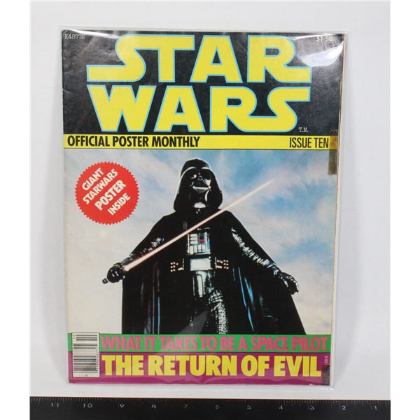 #391 1977 Star Wars Offical Poster Monthly #10