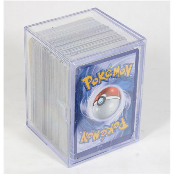 #397 Pokémon Card Lot in Plastic Case