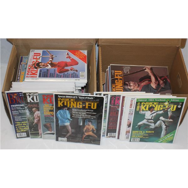 #423 Inside Kung-Fu Magazine Lot of 114 Issues