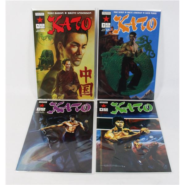 #441 Now Comics Lot of 4 Kato #1-#4 1996