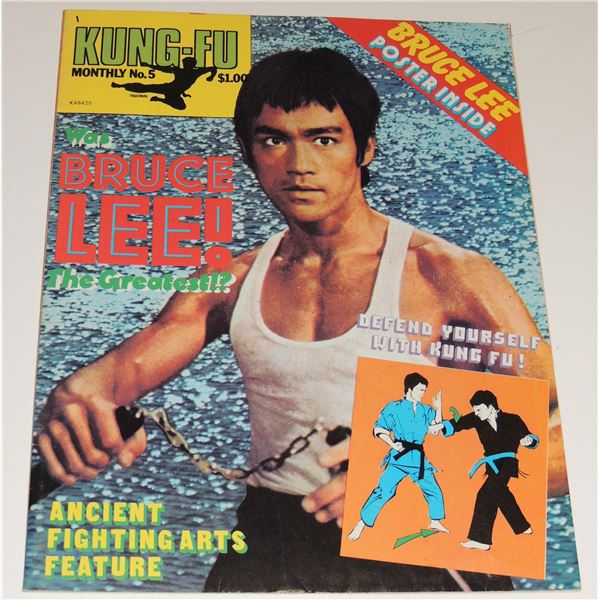 #447 1974 Kung-Ku Monthly #5 Poster Magazine