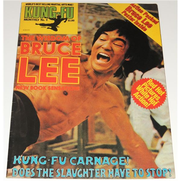 #450 1974 Kung-Ku Monthly #9 Poster Magazine
