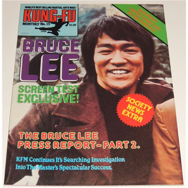 #460 1974 Kung-Ku Monthly #19 Poster Magazine
