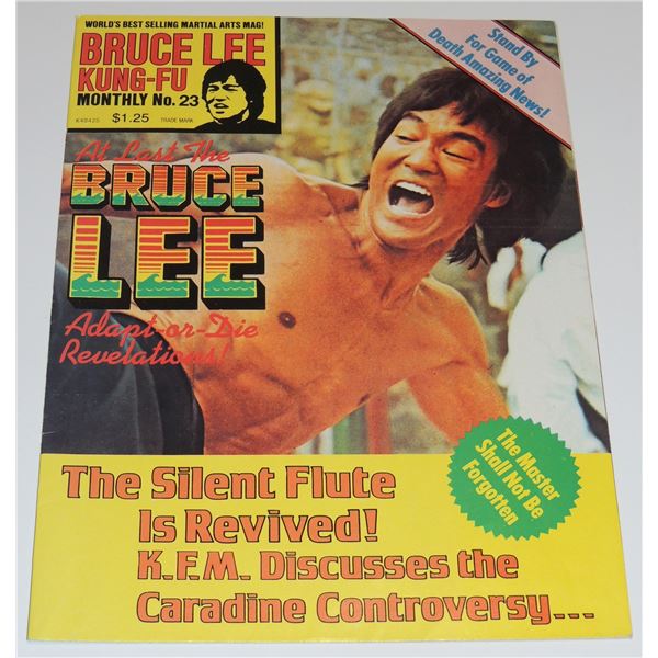 #464 1974 Kung-Ku Monthly #23 Poster Magazine