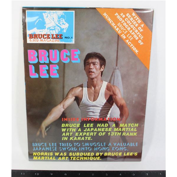 #474 Bruce Lee & JKD Magazine #1 1977 Poster Mag
