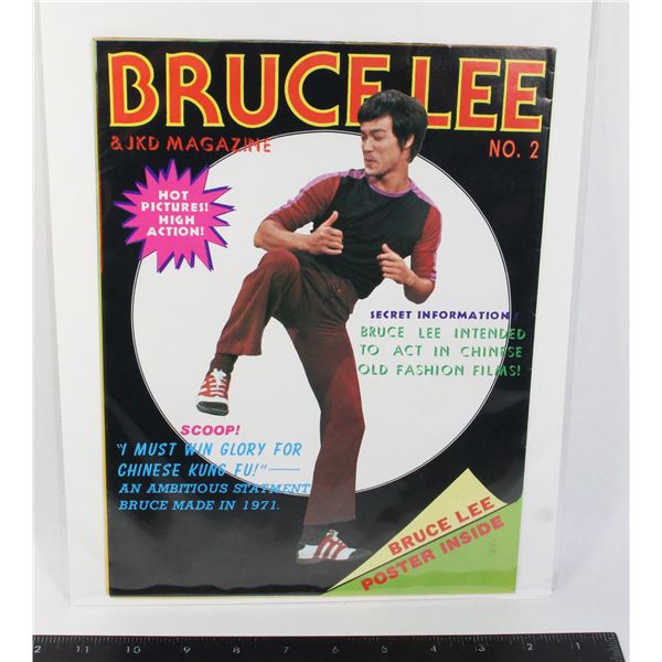 #475 Bruce Lee & JKD Magazine #2 1977 Poster Mag