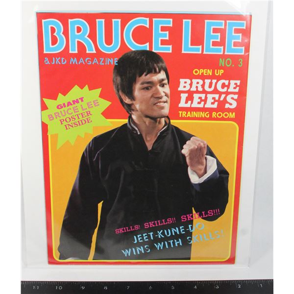 #476 Bruce Lee & JKD Magazine #3 1977 Poster Mag