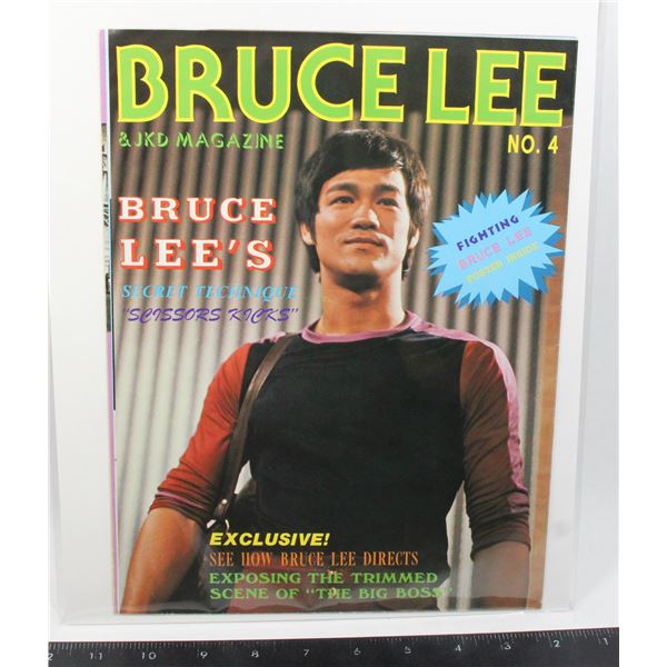 #477 Bruce Lee & JKD Magazine #4 1977 Poster Mag