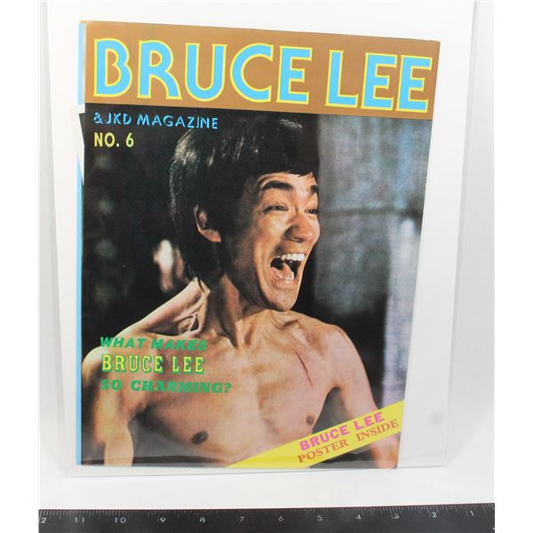 #479 Bruce Lee & JKD Magazine #6 1977 Poster Mag