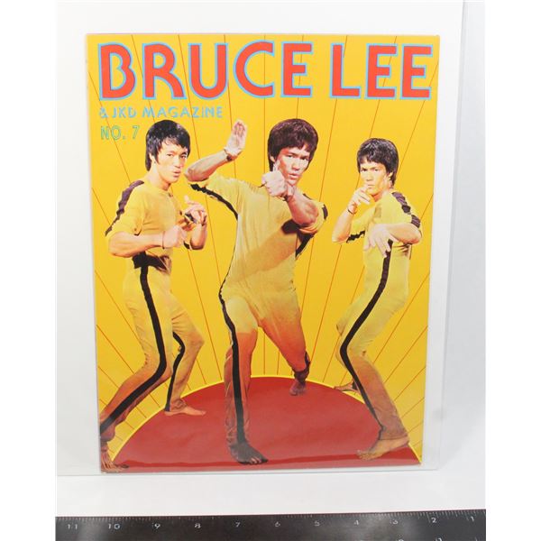 #480 Bruce Lee & JKD Magazine #7 1977 Poster Mag