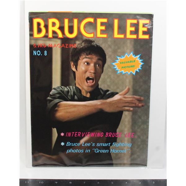 #481 Bruce Lee & JKD Magazine #8 1977 Poster Mag