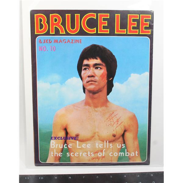 #483 Bruce Lee & JKD Magazine #10 1977 Poster Mag