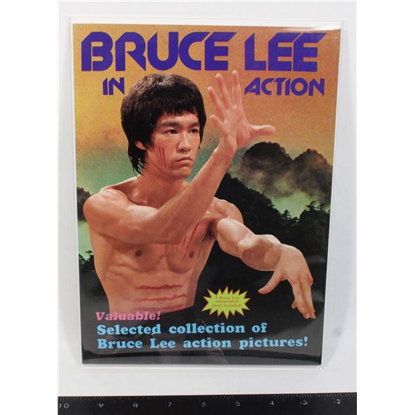 #488  Bruce Lee in Action Softcover Vintage Book