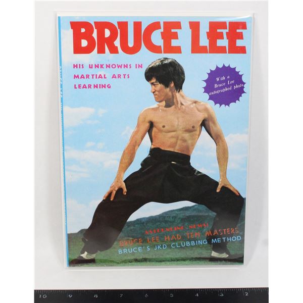 #494 Bruce Lee Martial Arts Learning Vintage Book