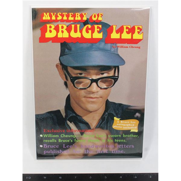 #497 Mystery of Bruce Lee Softcover Vintage Book