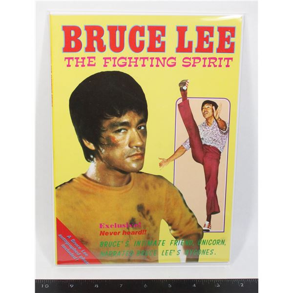 #498 Bruce Lee The Fighting Spirit Vintage Book