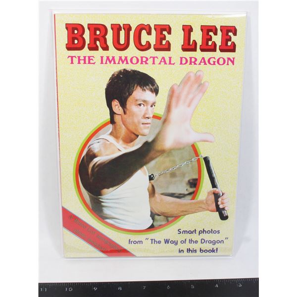#499 Bruce Lee The Immortal Dragon Softcover Book