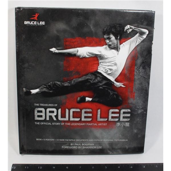 #501 Treasures of Bruce Lee Book +posters
