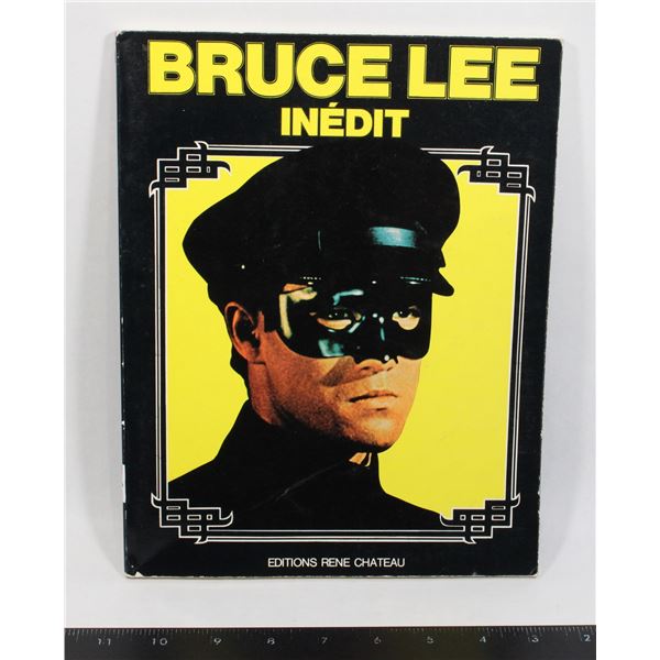 #504 French Language Bruce Lee Inedit 1975 Book