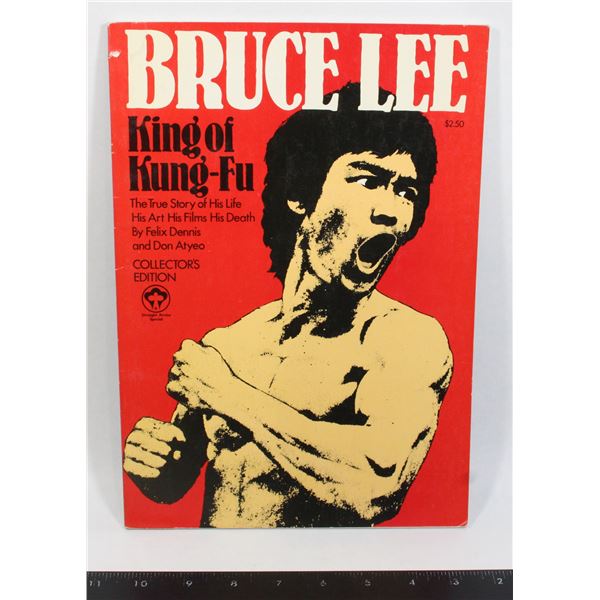 #506 Bruce Lee King of Kung-Fu 1974 Book