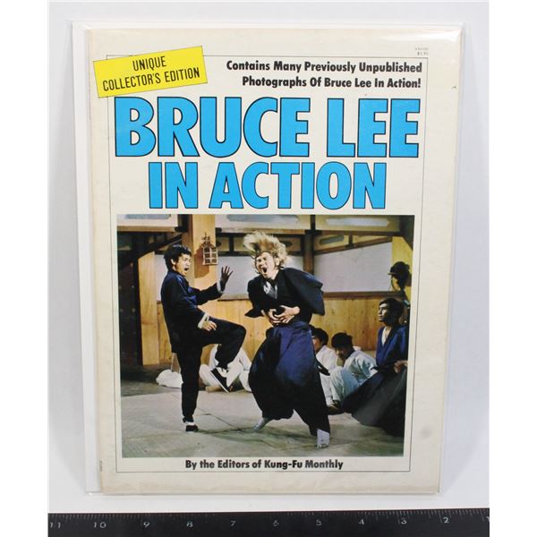 #518 Bruce Lee in Action Softcover Book